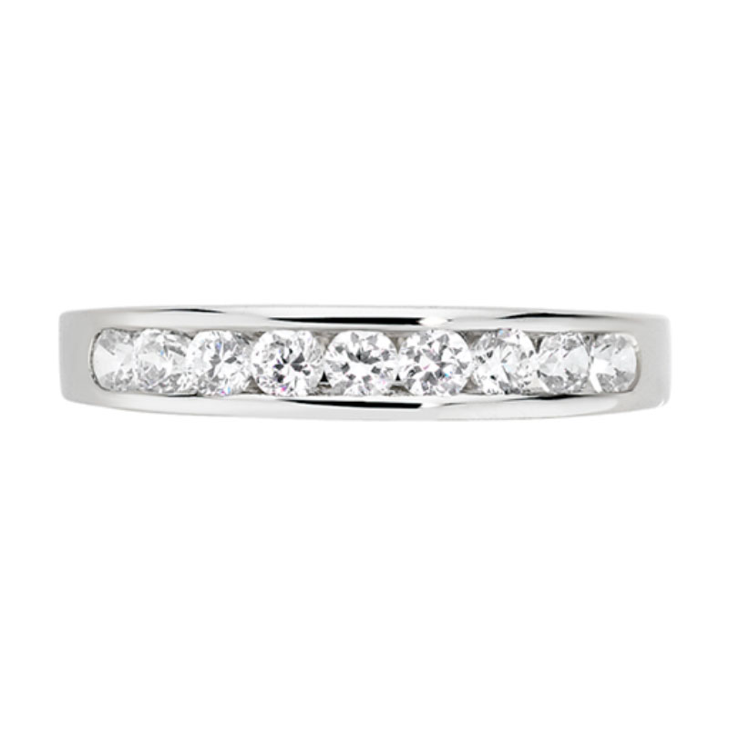 9x .04ct Diamond